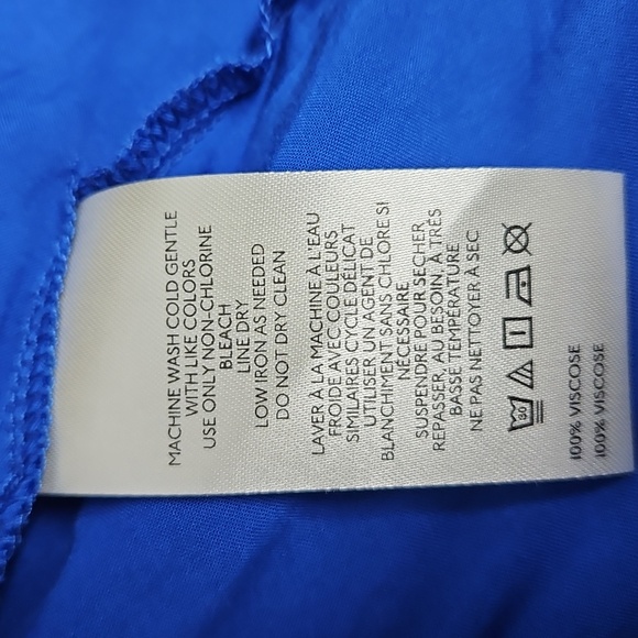 Free People Spring Fling Sleeveless Mini Dress W/Slip:Ultra Violet Combo: Medium - Picture 12 of 16